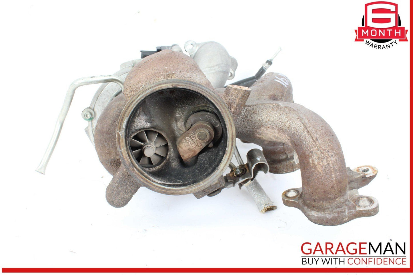 14-24 Maserati Ghibli Quattroporte Left Turbocharger Turbo Charger Manifold OEM