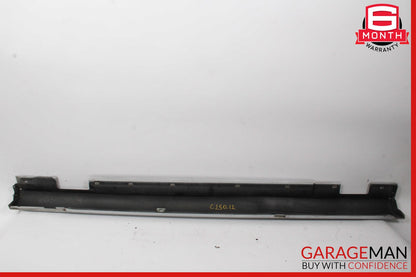 08-14 Mercedes W204 C300 C350 Left Rocker Side Skirt Molding Trim Cover Panel