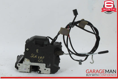 05-11 Mercedes R171 SLK280 SLK350 Front Right Side Door Lock Latch Actuator OEM