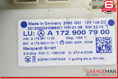 10-15 Mercedes W218 CLS550 C300 Keyless Go Entry Control Module 1729007900 OEM