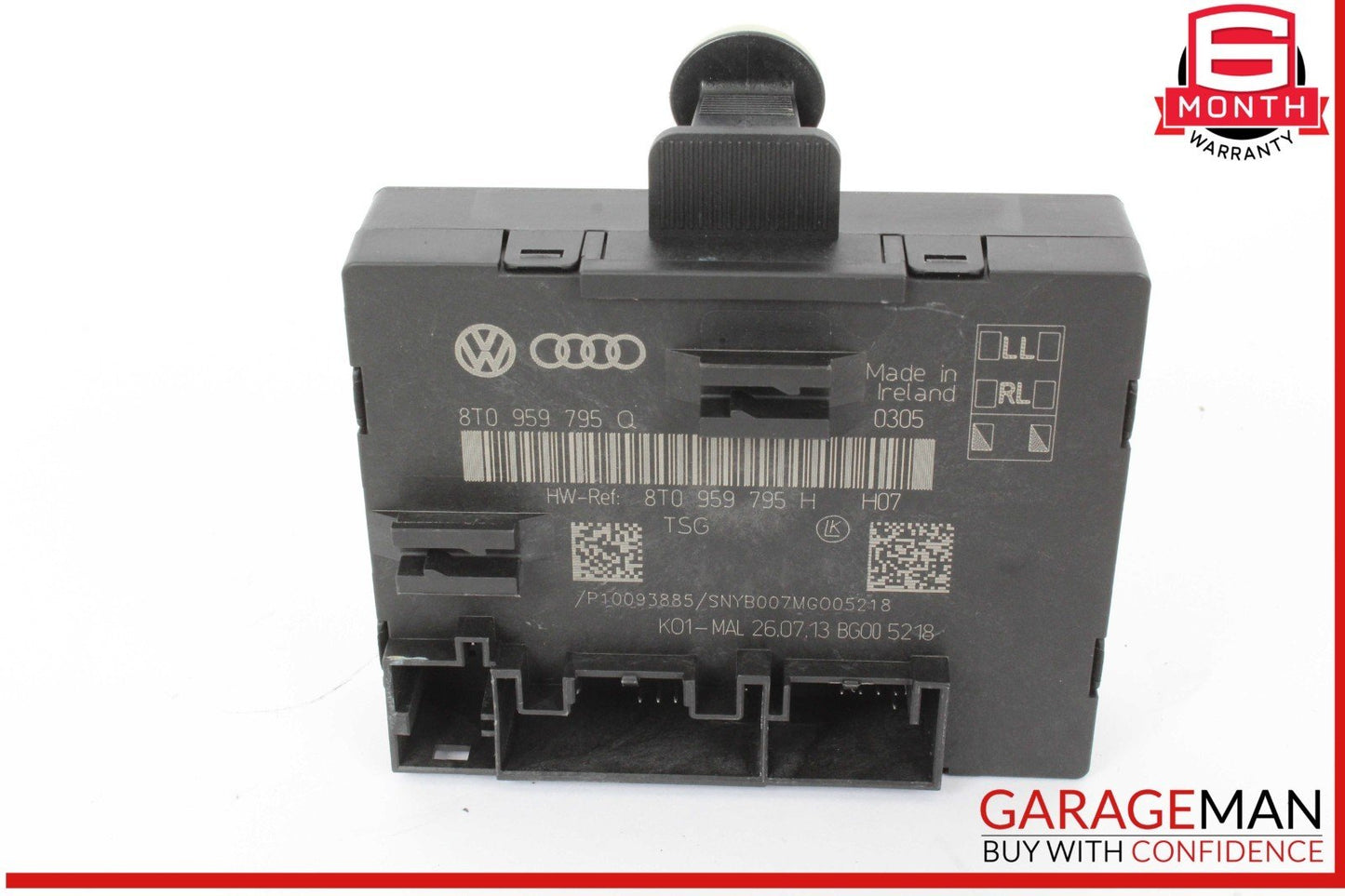 13-16 Audi A4 Rear Left or Right Side Door Control Module Unit 8T0959795Q OEM