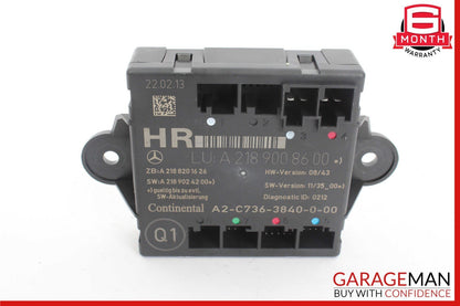 08-18 Mercedes W212 E350 C350 CLS550 Rear Right Side Door Control Module Unit