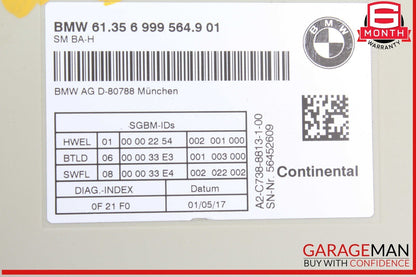 17-20 BMW 530E Front Right Passenger Side Seat Control Module Unit 6999564 OEM