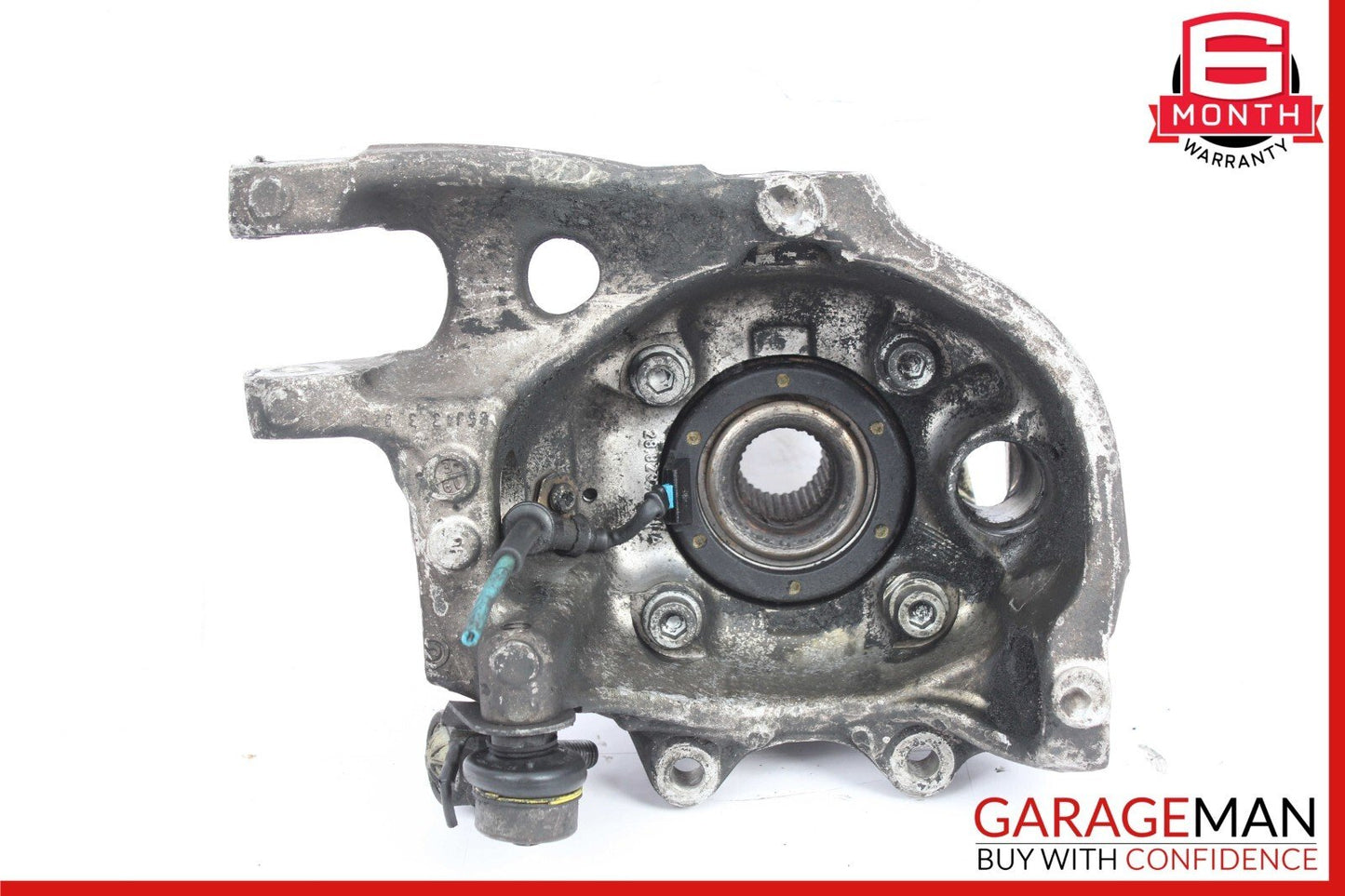 06-10 Maserati Quattroporte M139 Rear Left Side Spindle Knuckle Hub OEM