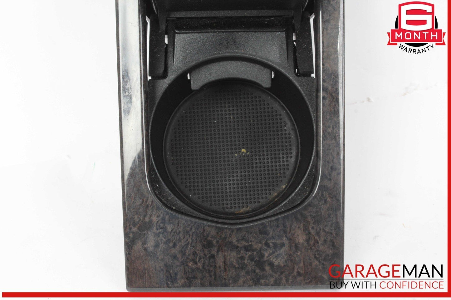 10-16 Porsche Panamera 970 Rear Ash Tray Ashtray Cup Holder Trim Wood OEM