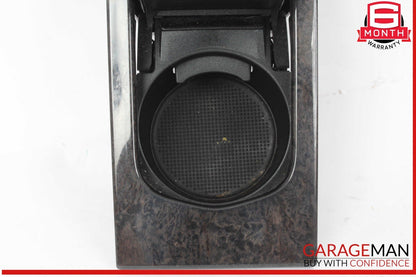 10-16 Porsche Panamera 970 Rear Ash Tray Ashtray Cup Holder Trim Wood OEM