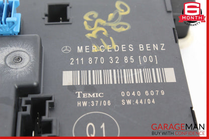 03-09 Mercedes W211 E350 E550 E320 Rear Right Side Door Controller Module Unit