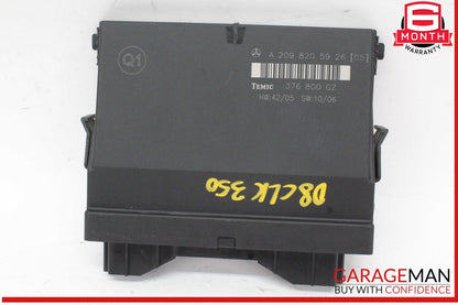 03-09 Mercedes W209 CLK350 CLK55 AMG CLK320 Rear Temic Control Module Unit OEM