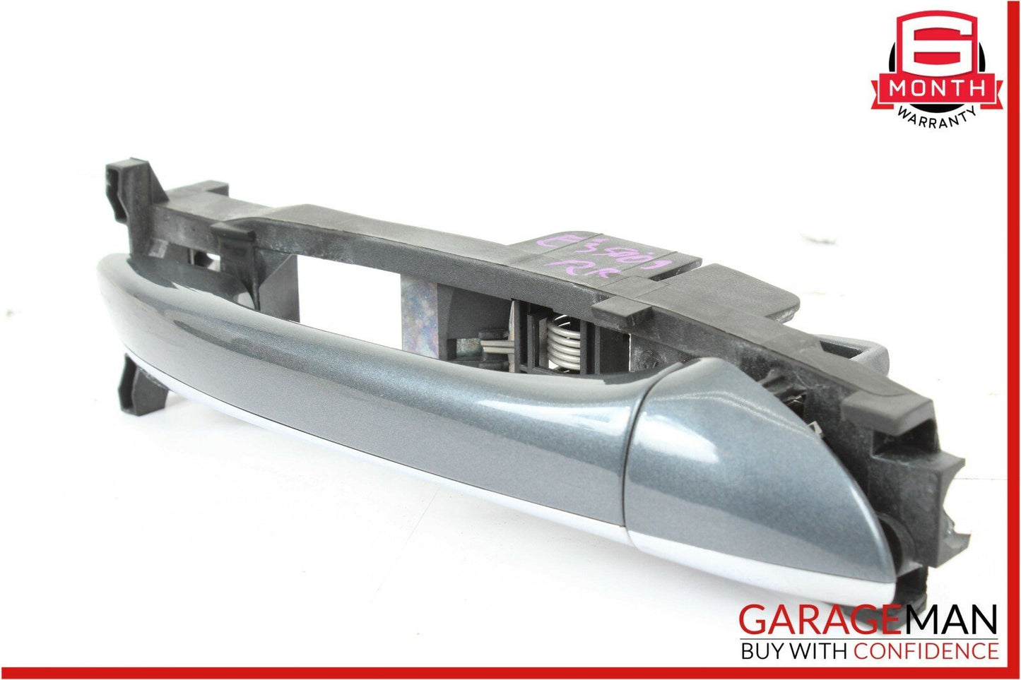 03-09 Mercedes W211 E350 E550 Rear Right Side Exterior Door Handle Flintgray OEM