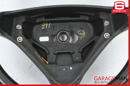 05-08 Mercedes R171 SLK350 C280 C350 Sport Steering Wheel Black OEM