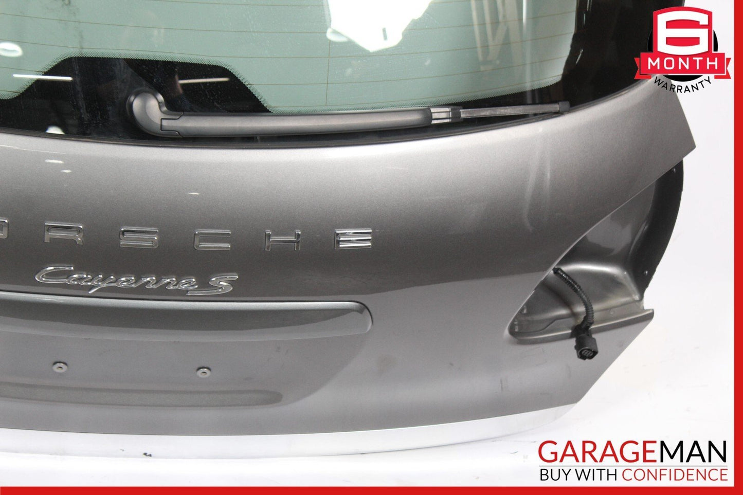 11-14 Porsche Cayenne 958 Hybrid S Trunk Lid Liftgate Tailgate Hatch Shell OEM