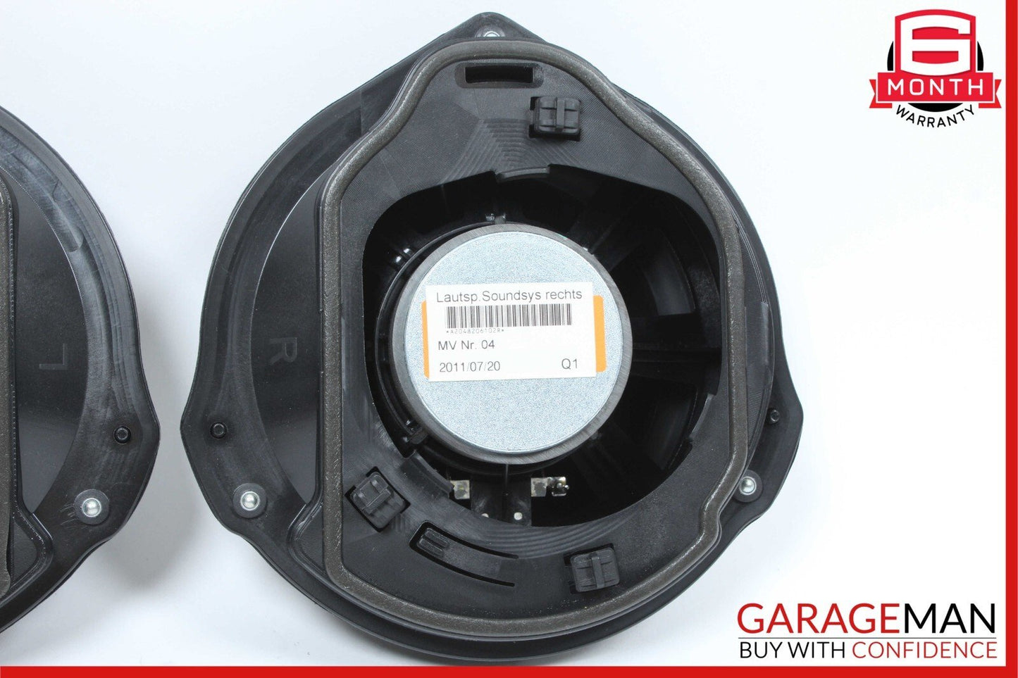 12-15 Mercedes W204 C250 Coupe Rear Right & Left Door Sound Speaker 2048206102