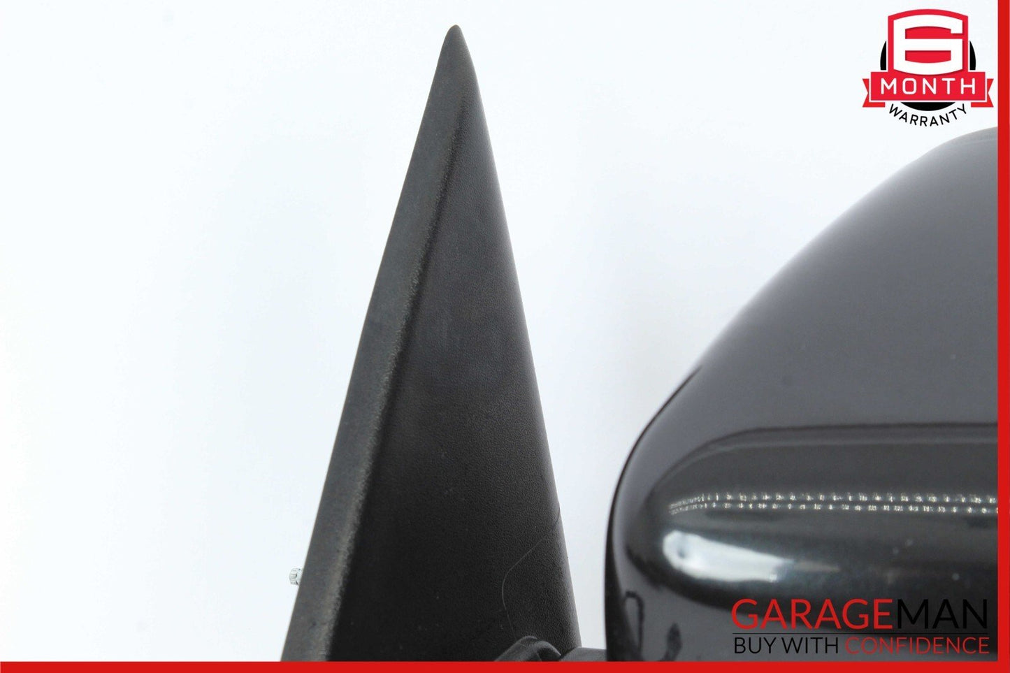14-17 Maserati Ghibli Front Left Driver Side Mirror Door Rear View Black OEM
