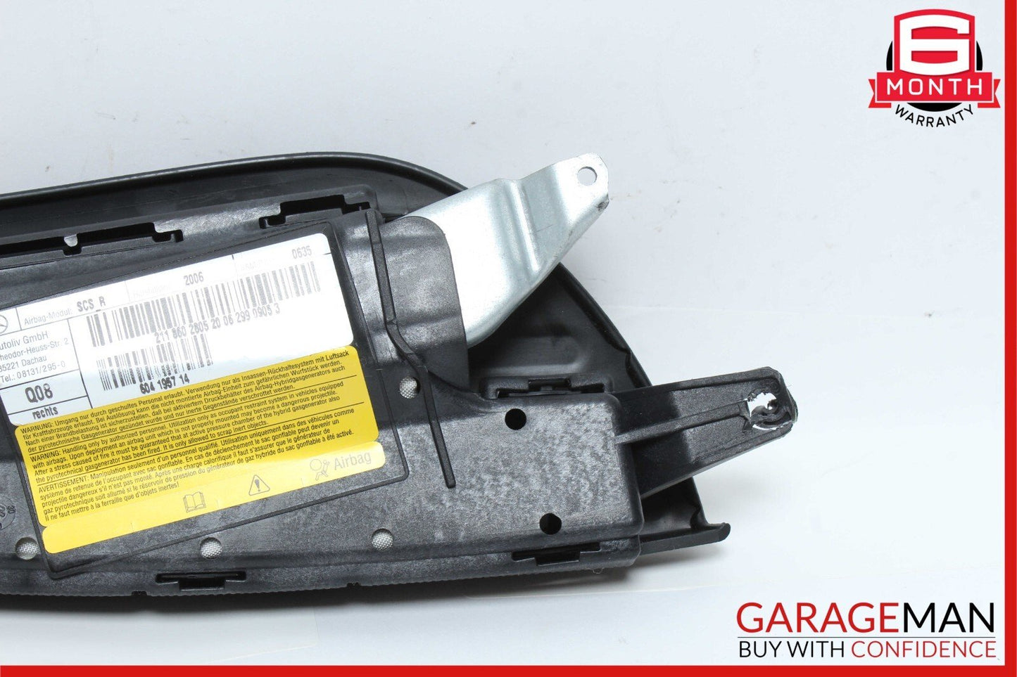 03-11 Mercedes W211 E350 E550 CLS350 Front Right SRS Airbag Air Bag Anthracite