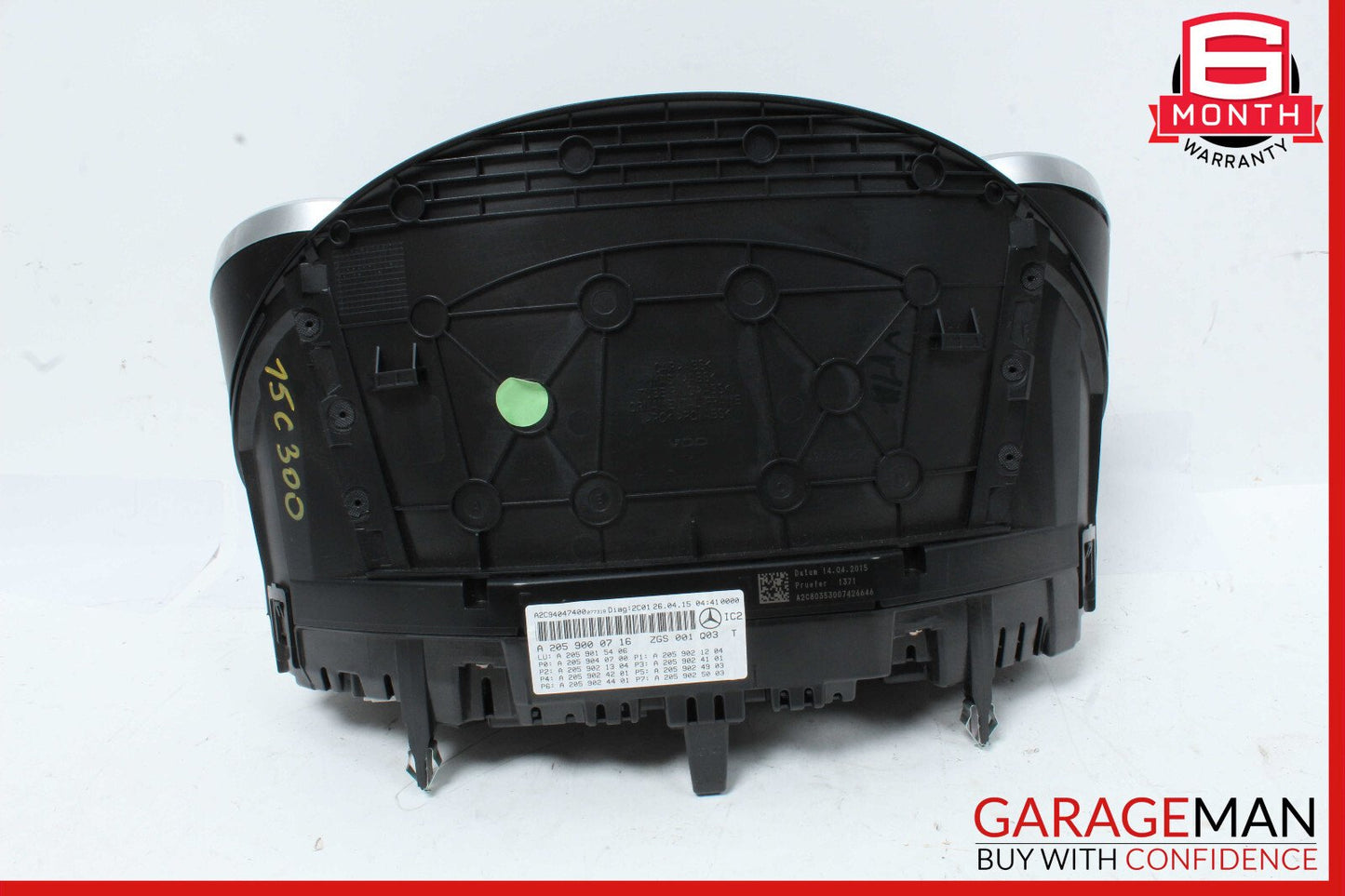 15-18 Mercedes W205 C300 Speedometer Odometer Instrument Cluster Gauge OEM