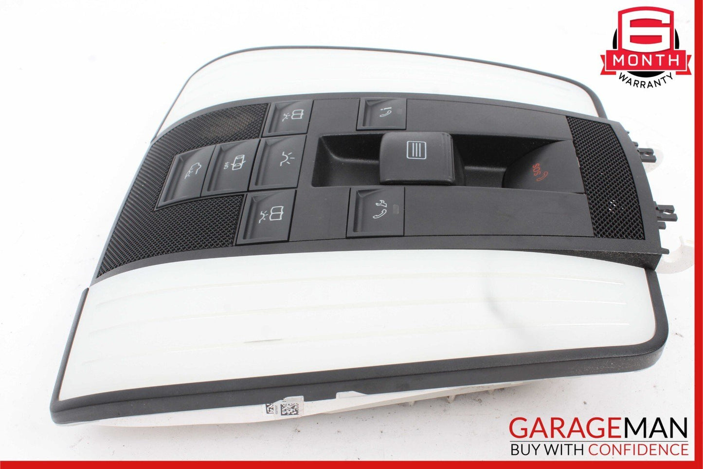 10-16 Mercedes W212 E350 E550 Front Overhead Dome Light Lamp Reading Map Black