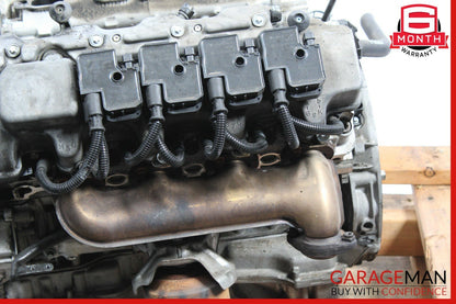 03-06 Mercedes R230 SL500 RWD Engine Motor Block Assembly OEM