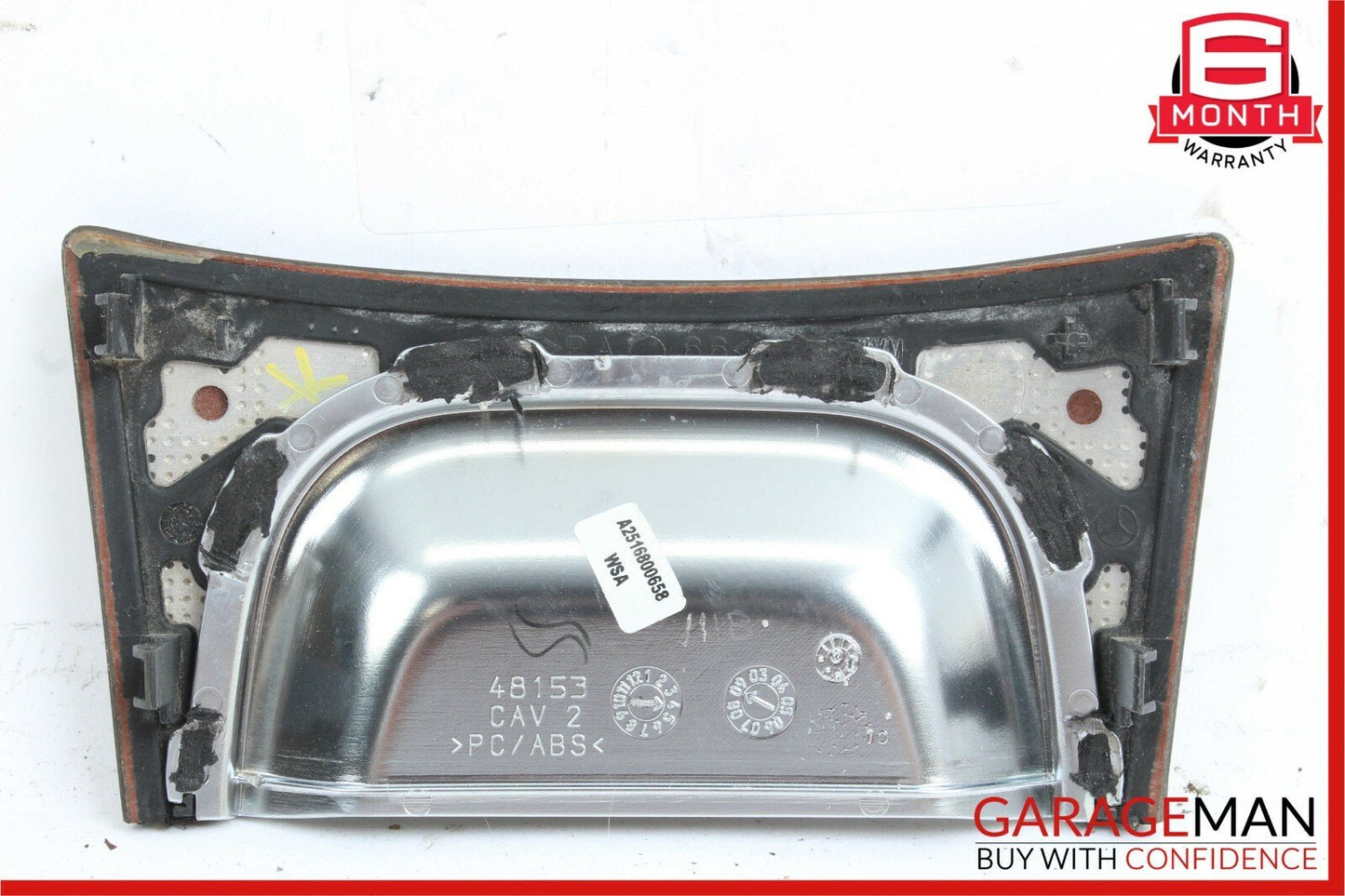 06-13 Mercedes W251 R350 R500 Front Center Console Trim Panel Wood OEM