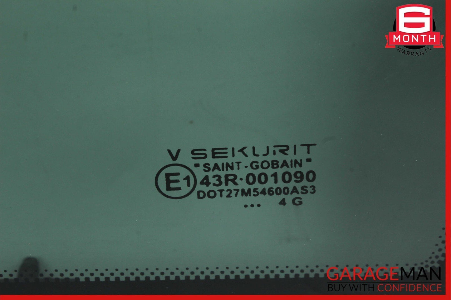 03-06 Porsche Cayenne 955 Rear Right Side Quarter Window Glass Panel Silver