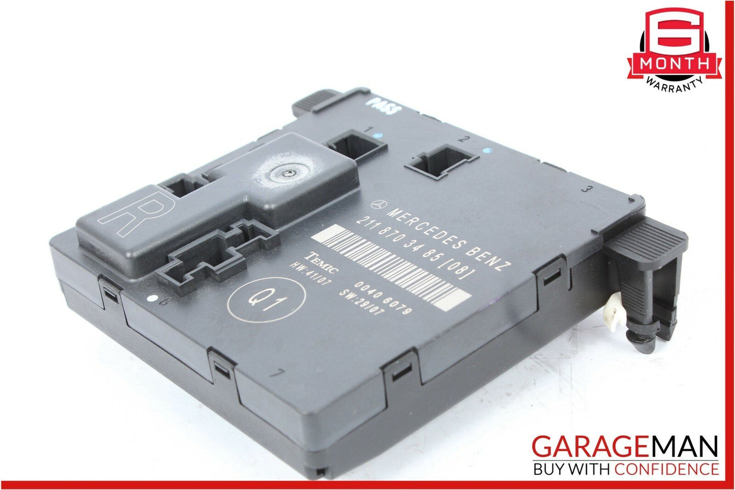07-09 Mercedes W211 E350 E550 Rear Right Passenger Side Door Control Module OEM