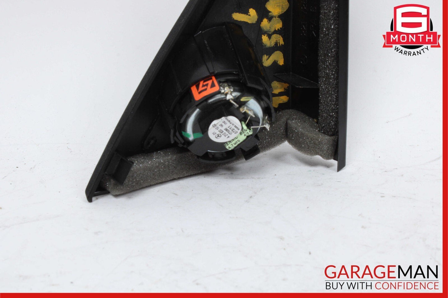 07-13 Mercedes W221 S550 Front Left Driver Side Tweeter Speaker Cover Black OEM