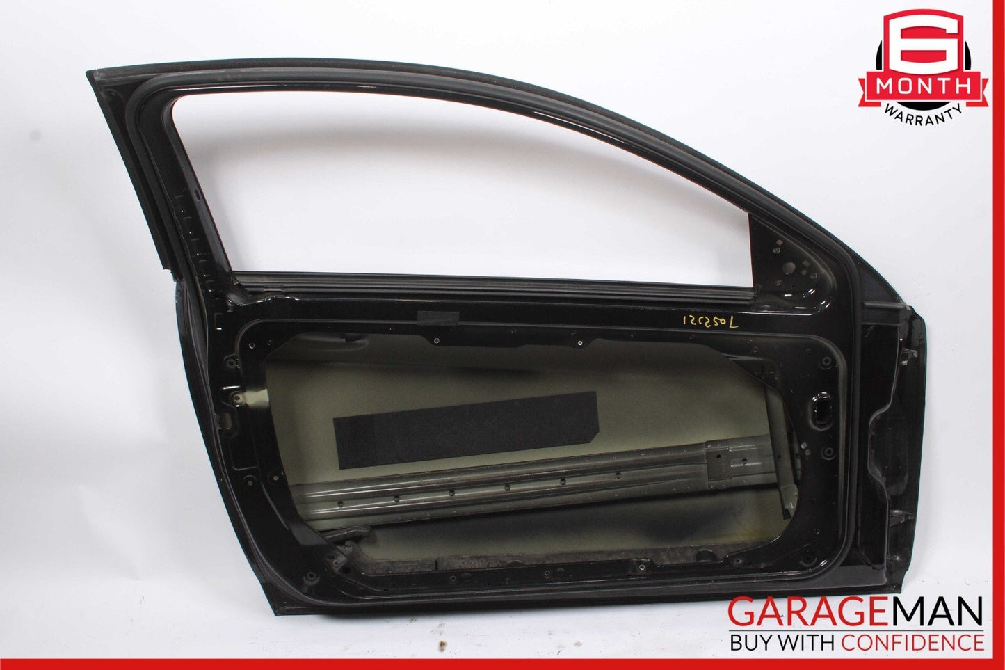 12-14 Mercedes W204 C350 C63 Coupe Front Left Exterior Door Shell Frame Black