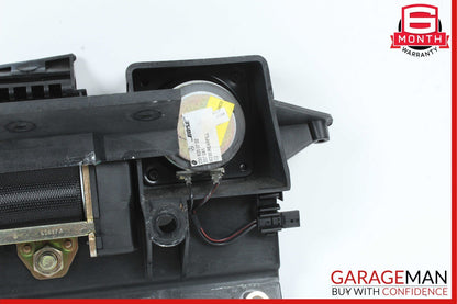 03-08 Mercedes R230 SL500 Rear Left Seat Belt Retractor Speaker Luggage Assembly