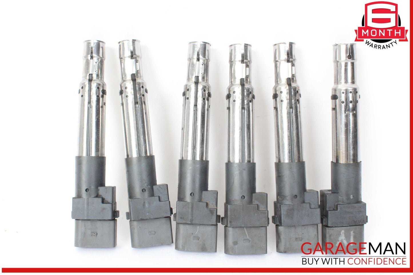 09-16 Audi S4 Engine Ignition Coil Coils Set of 6 022905715B OEM