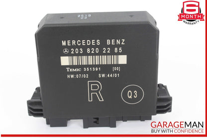 01-07 Mercedes W203 C240 C350 Rear Right Side Door Control Module 2038202285