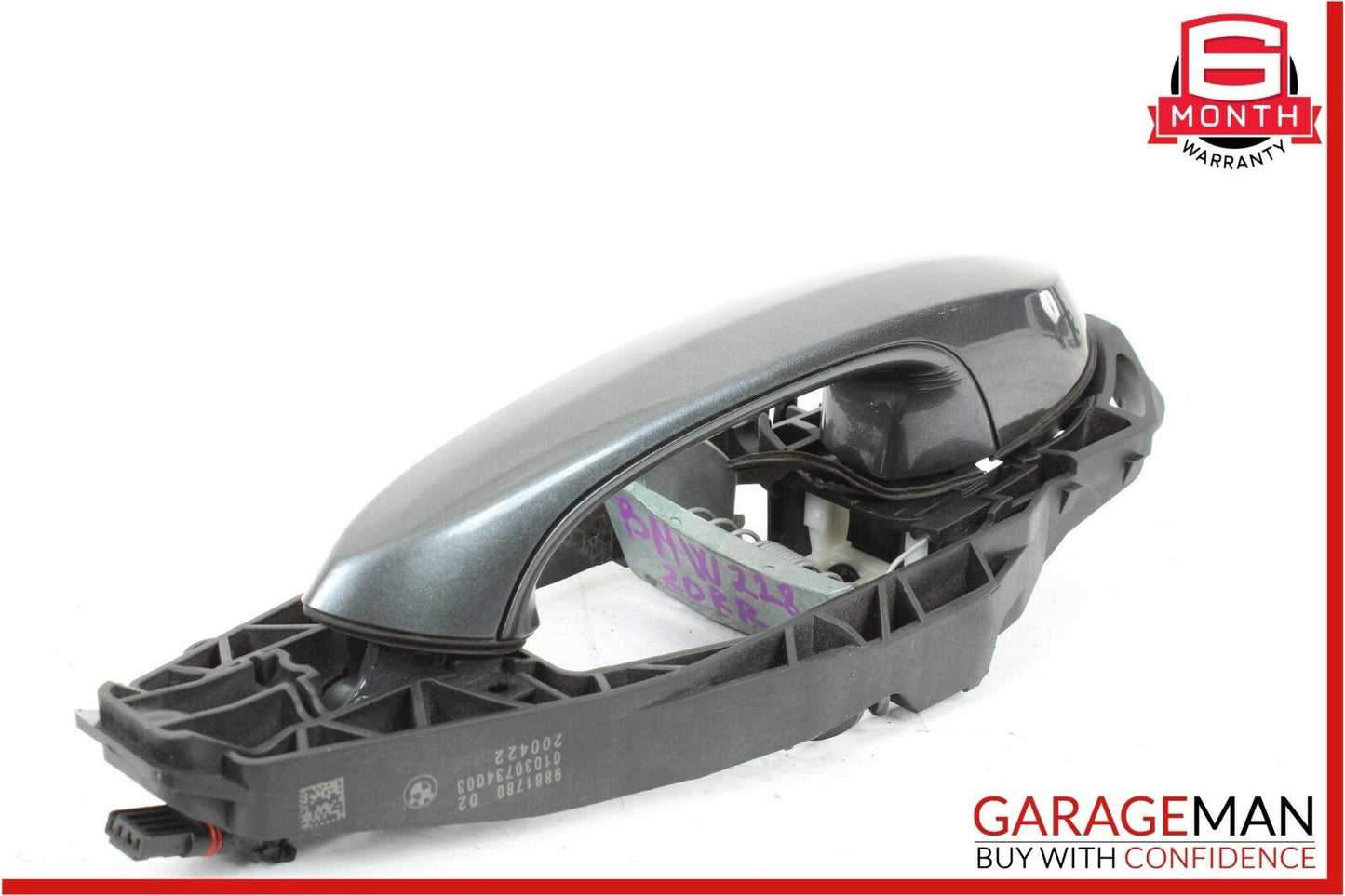20-21 BMW 228i xDrive Rear Right Passnger Side Exterior Door Handle OEM