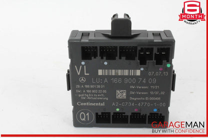 12-19 Mercedes X166 GL450 4MATIC Front Left Drive Side Door Control Module Unit
