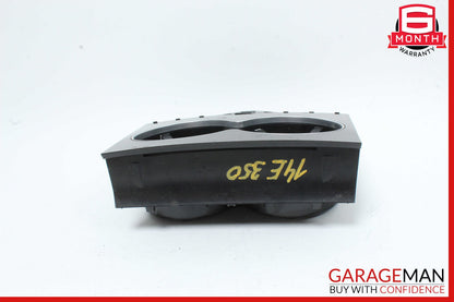 14-17 Mercedes W207 E350 E400 Center Console Cup Holder Compartment Wood OEM