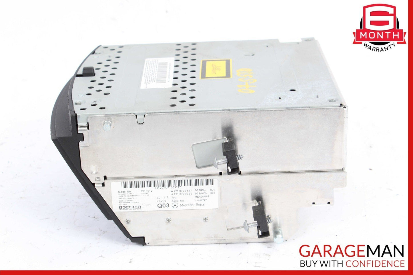 07-09 Mercedes W221 S550 S450 Headunit Head Unit Comand Command CD Navigation
