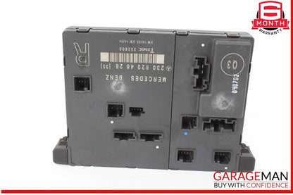 03-12 Mercedes R230 SL500 SL55 SL600 Front Right Side Door Control Module OEM