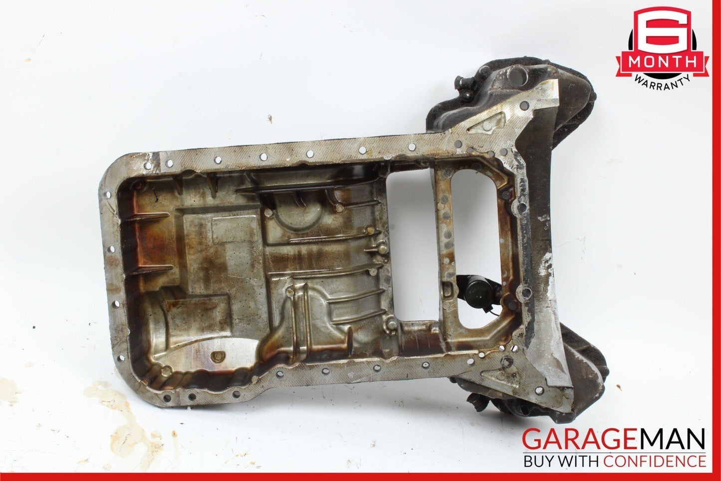 05-11 Mercedes W211 E350 C350 Engine Upper Oil Sump Baffle Pan 2720142102 OEM