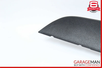 10-13 Mercedes W212 E350 E550 Sedan Trunk Lid Tailgate Handle Trim Black OEM