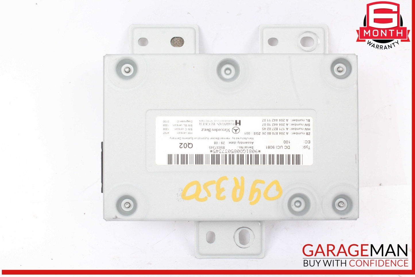 Mercedes W251 R350 4MATIC Communication Interface Module 2048708026 OEM