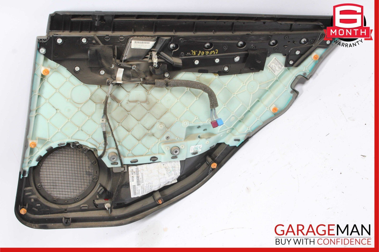 08-14 Mercedes W204 C350 C250 Rear Left Interior Door Panel Assembly Grey