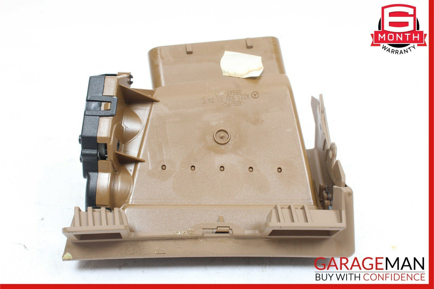 07-13 Mercedes W221 S400 Front Left Driver Side Dash AC A/C Air Vent Trim Brown