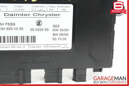 07-12 Mercedes X164 GL450 3rd Third Row Seat Power Folding Controller Module