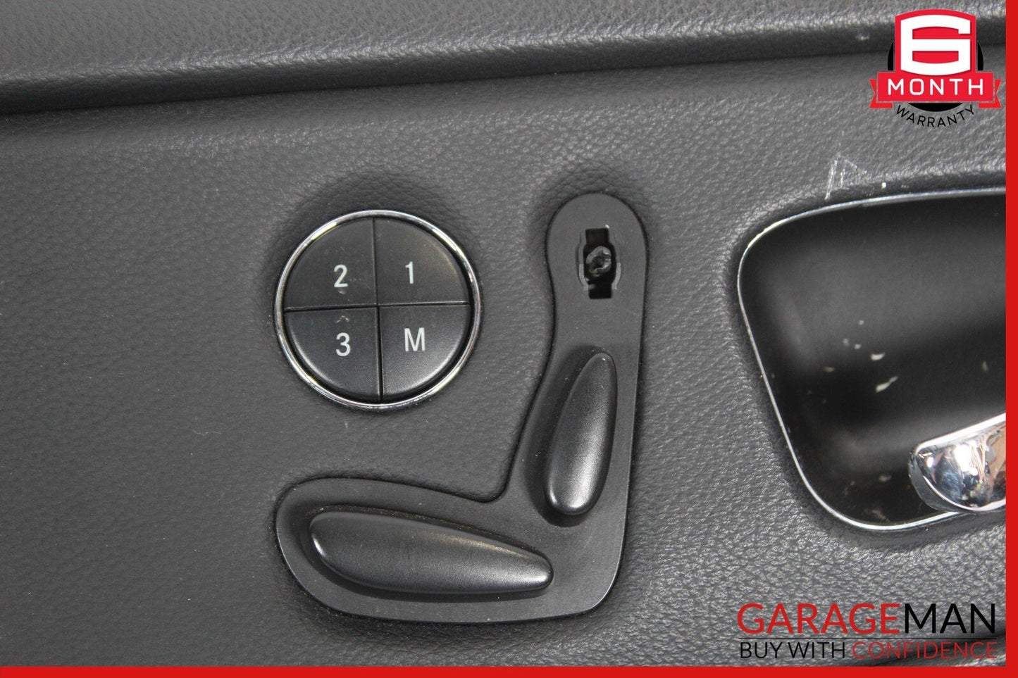 06-10 Mercedes W219 CLS63 AMG Front Right Passenger Interior Door Panel Black