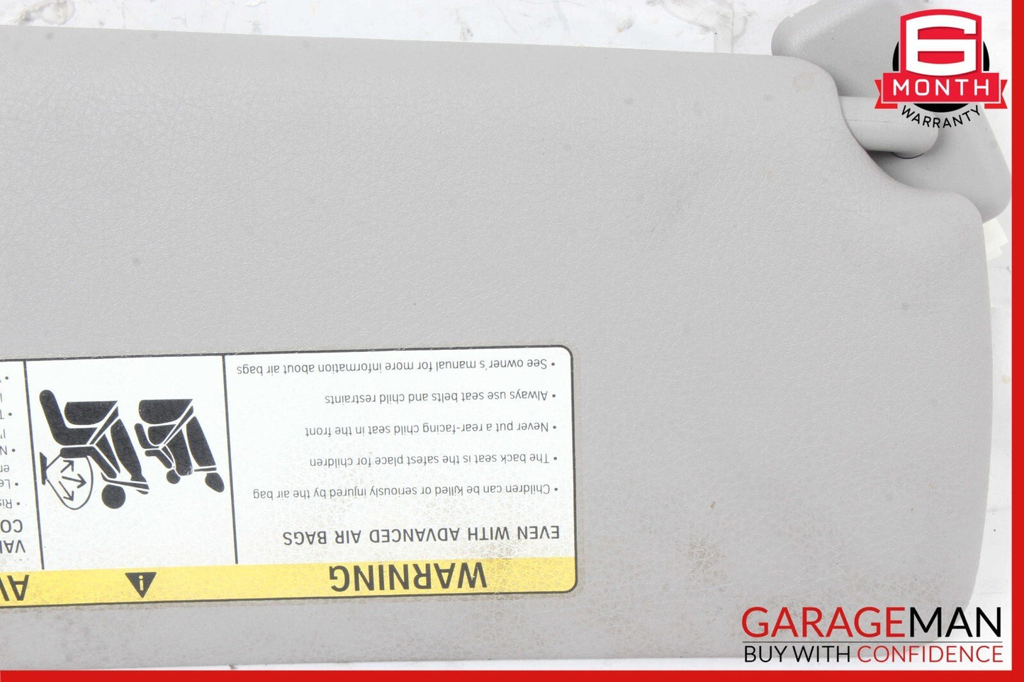 12-18 BMW F30 320i 328i Front Left Driver Side Sunvisor Sun Visor Shade Cover