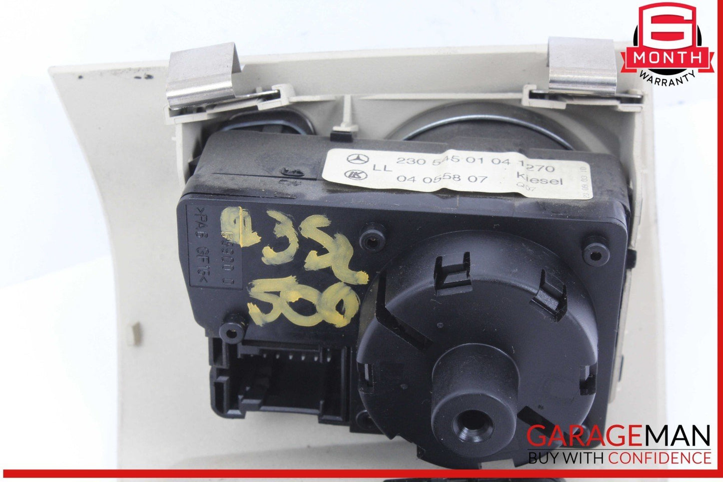 03-12 Mercedes R230 SL500 SL550 SL55 AMG Headlight Control Switch Assembly OEM