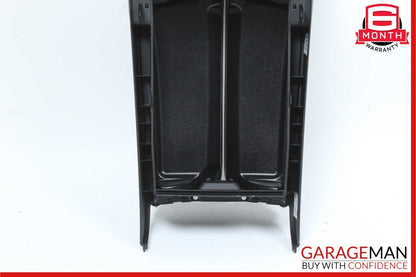08-14 Mercedes W204 C250 Console Armrest Cup Holder Tray Compartment Black OEM