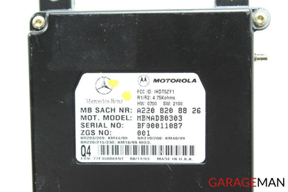00-06 MERCEDES W220 S430 PHONE NAVIGATION VOICE COMMUNICATION MODULE Q4 OEM