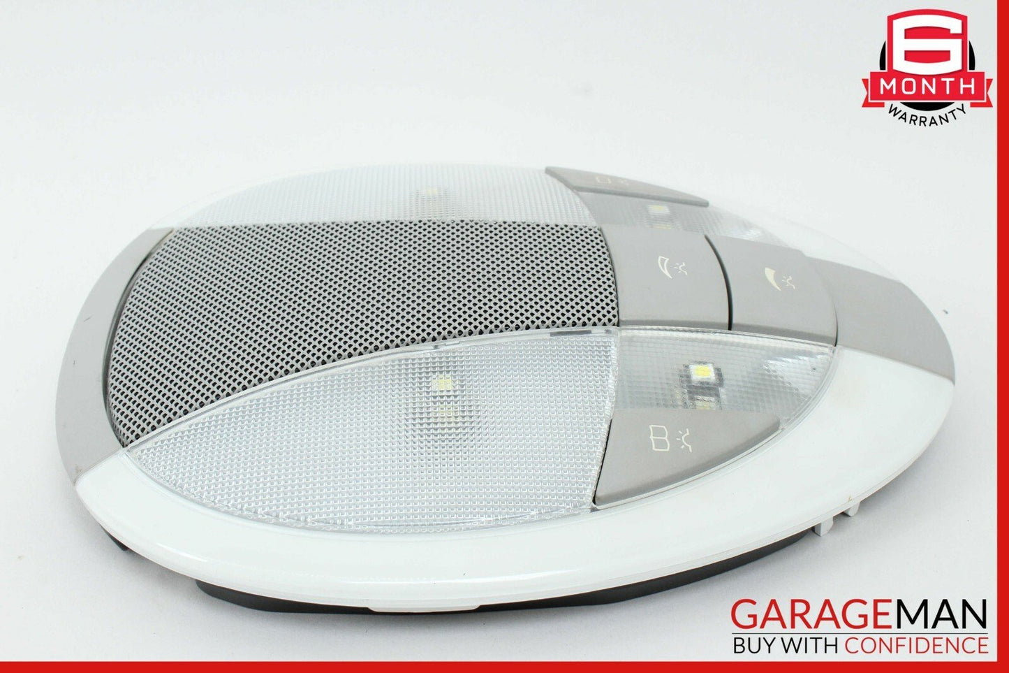 03-11 Mercedes W219 CLS500 E320 Rear Overhead Dome Light Gray 2118202001 OEM