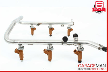 03-06 Mercedes W163 ML350 S350 Fuel Injection Rail Line w/ Injectors OEM
