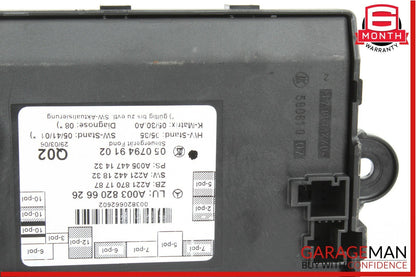 07-09 Mercedes W221 S550 Rear Right or Left Side Door Controller Module Unit OEM