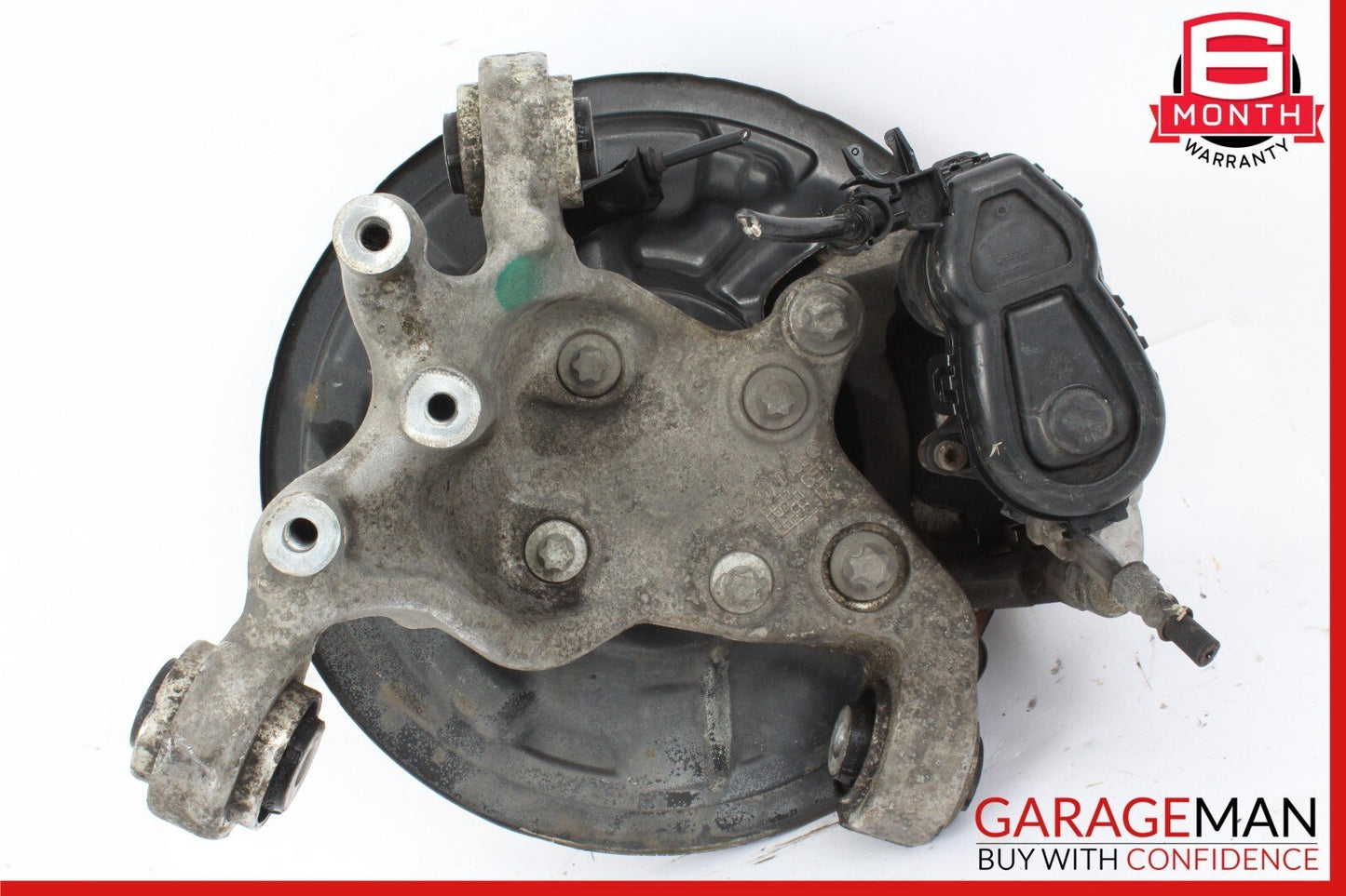 14-19 Mercedes X156 GLA250 Rear Right Spindle Knuckle Hub Rotor Disc w/ Caliper
