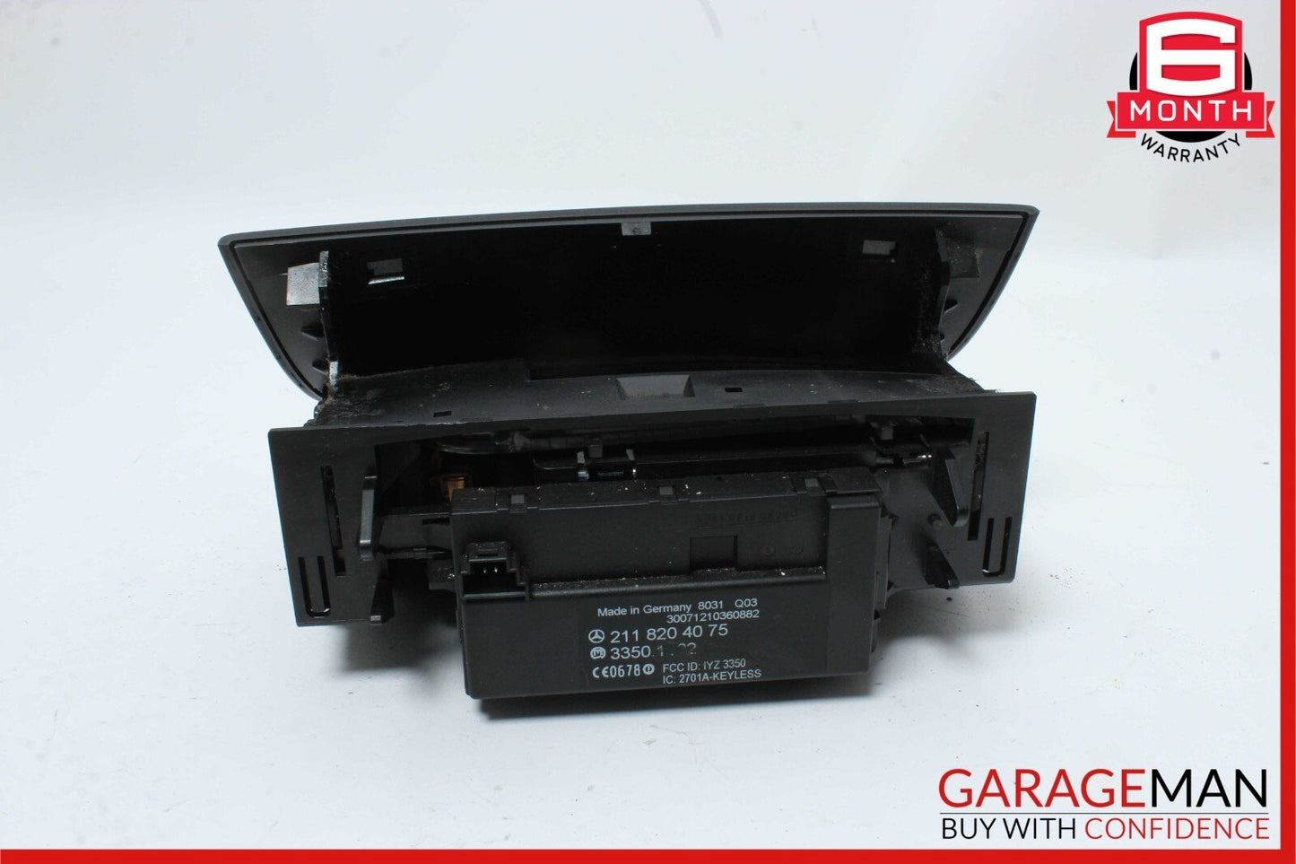 03-11 Mercedes W211 E500 CLS500 Center Ash Tray Storage Compartment Tray Ashtray